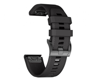 Pasek i akcesoria do zegarków TECH-PROTECT Pasek Smooth do Garmin Fenix black (22mm) 5906735412635